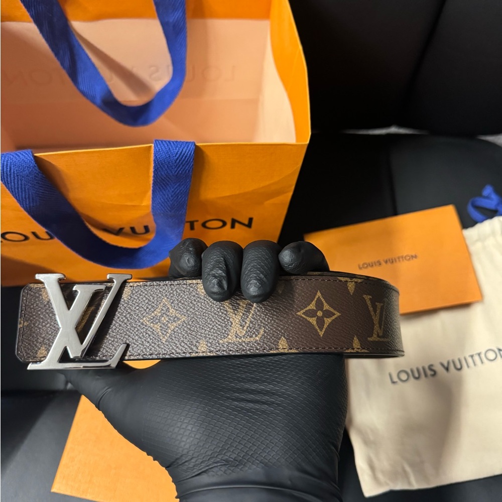 Louis Vuitton Brown Monogram Belt